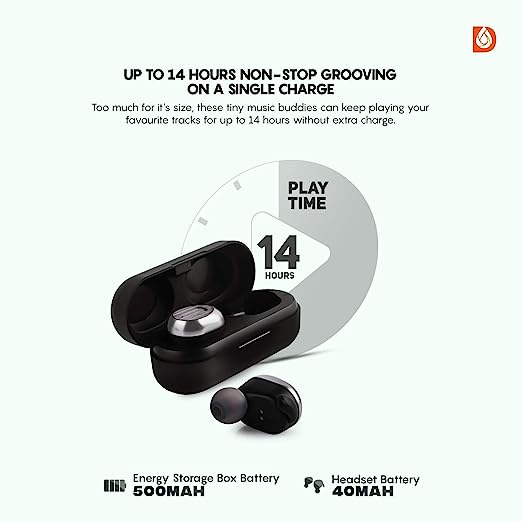 Dipinsure Heaven 200 Truly Wireless Bluetooth in Ear Headphone with Mic (Black) Dipinsure Heaven 200 Truly Wireless Bluetooth in Ear Headphone with Mic (Black)
